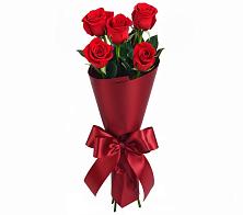 Букет 5 Красных роз Эдлесс Лав в Лисино-Корпус