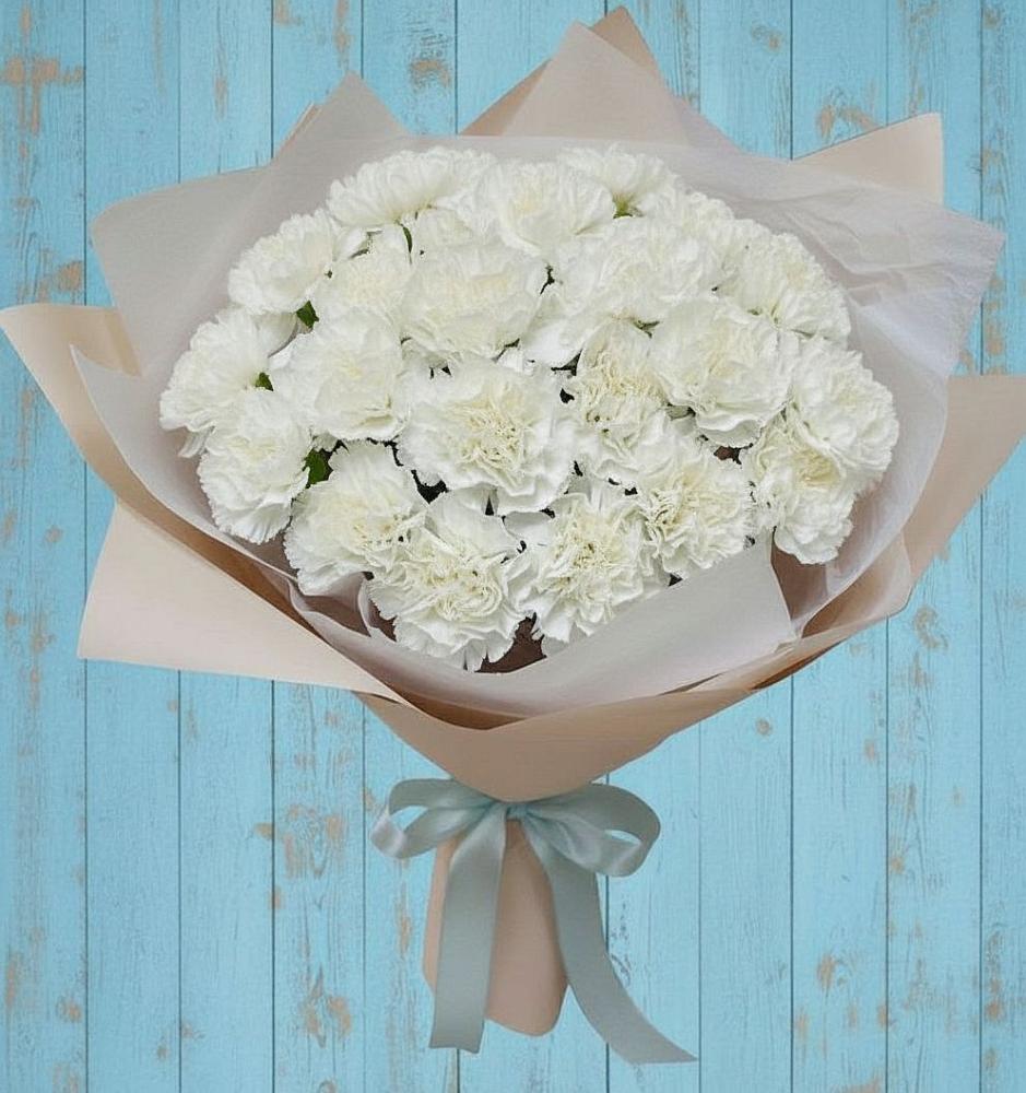 Букет цветов из: Гвоздики в Лисино-Корпус