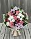 Букет цветов из: Альстромерии, Гвоздики, Розы и Хризантемы в Лисино-Корпус