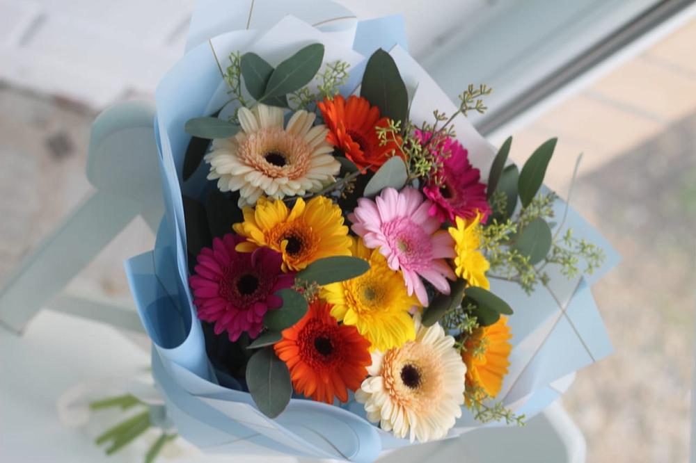 Букет цветов из: Герберы в Лисино-Корпус