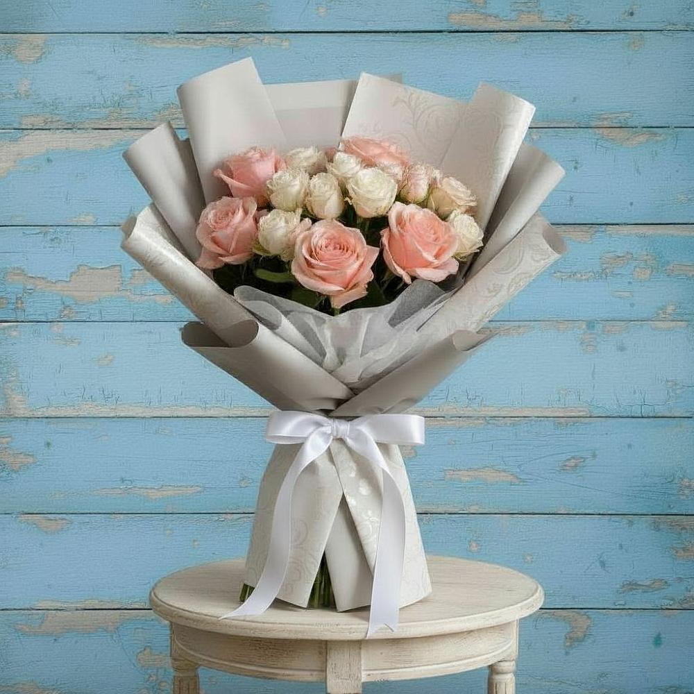 Букет цветов из: Розы в Лисино-Корпус