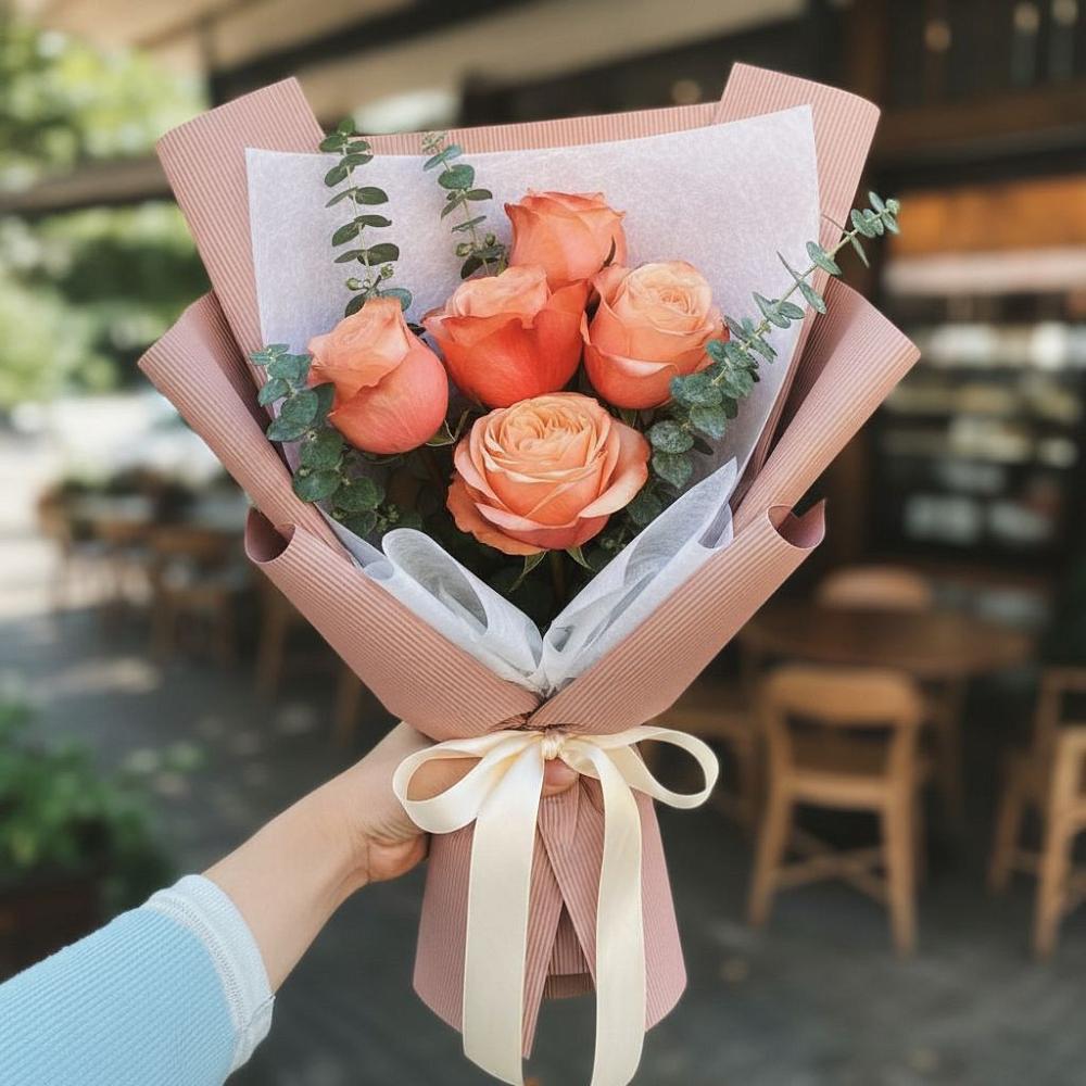 Букет цветов из: Розы в Лисино-Корпус