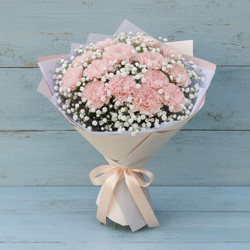 Букет цветов из: Гвоздики в Лисино-Корпус