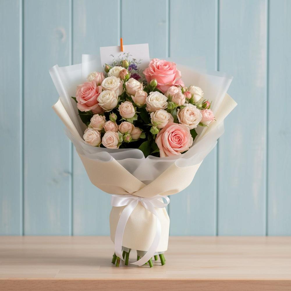 Букет цветов из: Розы в Лисино-Корпус