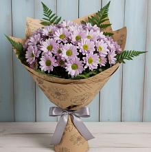 Букет цветов из:  Хризантемы #REPLACE_PRED# Лисино-Корпус