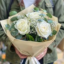 Букет Нежные грёзы в Лисино-Корпус Букет цветов из: Розы в Лисино-Корпус