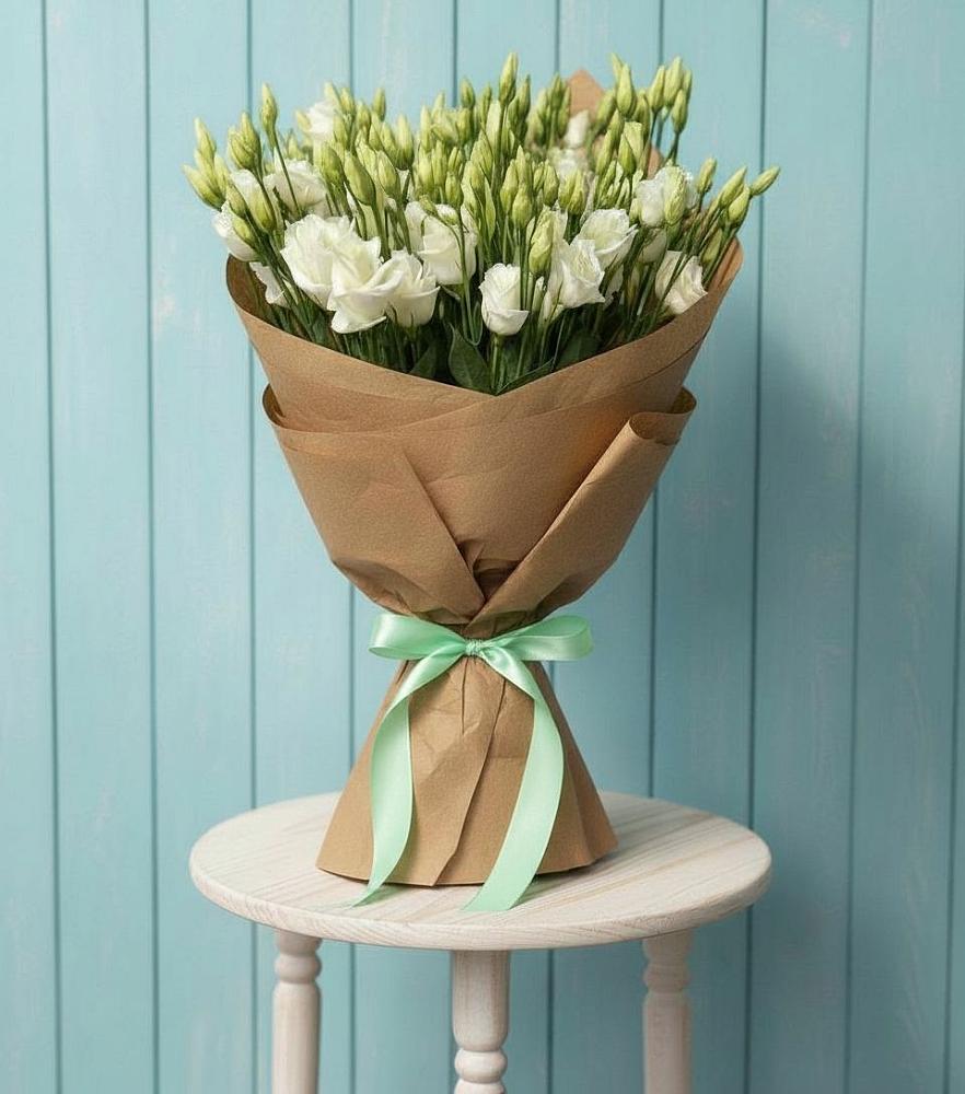 Букет цветов из: Лизиантусы в Лисино-Корпус