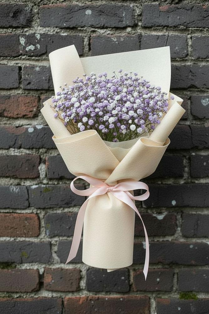 Букет цветов из: Гипсофила в Лисино-Корпус