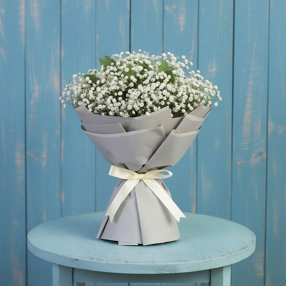 Букет цветов из: Гипсофила в Лисино-Корпус