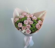 Букет цветов из:  Розы и Хризантемы в Лисино-Корпус