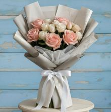 Букет цветов из:  Розы #REPLACE_PRED# Лисино-Корпус