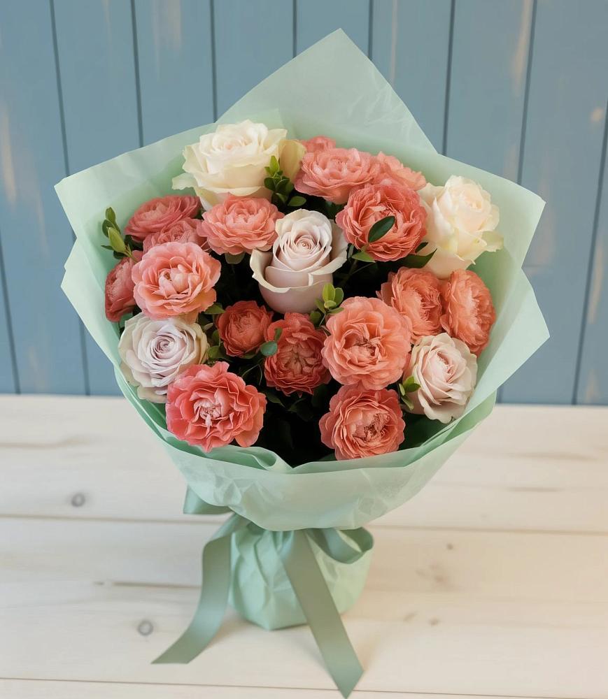 Букет цветов из: Розы в Лисино-Корпус