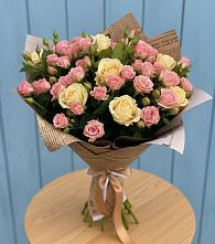 Букет цветов из:  Розы #REPLACE_PRED# Лисино-Корпус