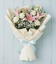 Букет цветов из:  Лилии в Лисино-Корпус