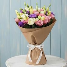 Букет цветов из:  Лизиантусы в Лисино-Корпус